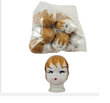 Cabeça de boneca Brinco 2 - 100 cabeças