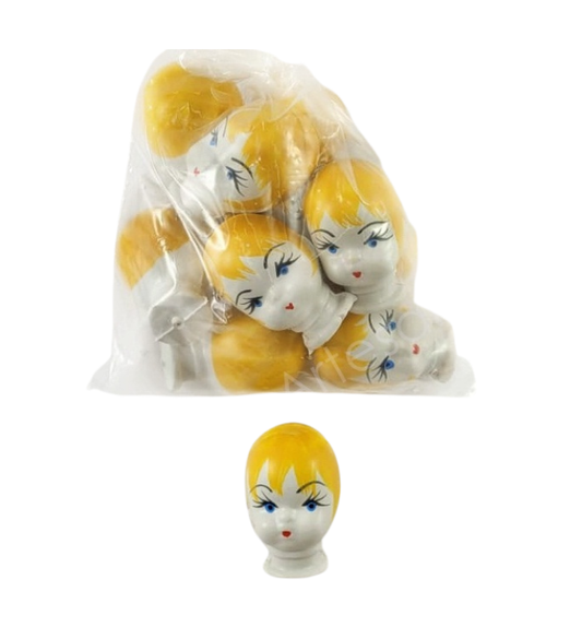 Cabeça de boneca Brinco 1 - 100 cabeças